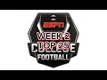 MY Week 2 Top 25 College Football Rankings CFB