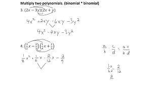 Lecture 4 2 - Multiplication of Polynomials