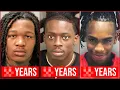 Rappers Longest Prison Sentences Ksoo Glokk9ine YNW Melly Tay-K