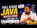 Full Stack Java Class 1 Programming Fundamentals IT Shaala Batch 2026