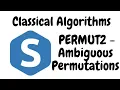 SPOJ PERMUT2 - Ambiguous Permutations