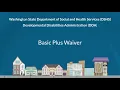 DDA Waivers Basic Plus