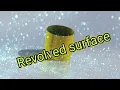 How to use revolved surface filled surface knit surface thickening surface in solidworks tutorial