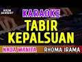 Download Lagu TABIR KEPALSUAN - Karaoke Nada Wanita ( RHOMA IRAMA )