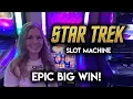 BIGGEST WIN on YOUTUBE For STARTREK The FINAL FRONTIER Slot Machine Max Bet Red Alert Feature
