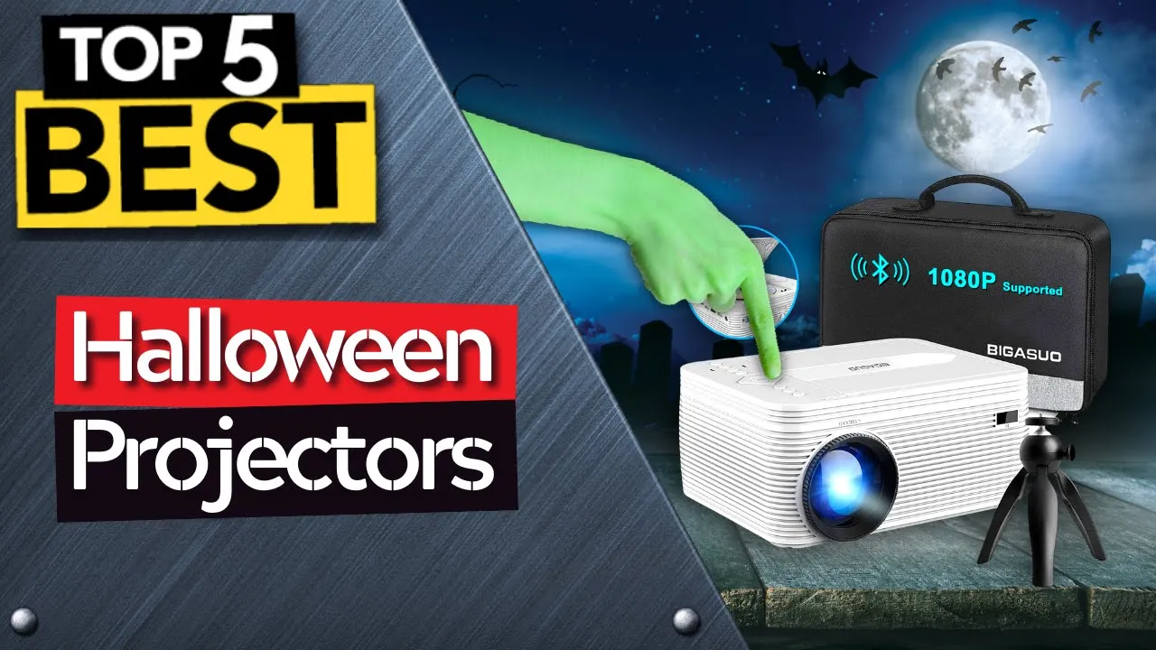 TOP 5 Best Halloween Projectors [ 2022 Buyer's Guide ]