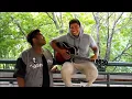 Dangerous Woman Cover feat. Tyler Rich! (we got kicked out by the police lol)