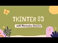 Tkinter 03 GUI IN PYTHON Building an image viewer app with tkinter How to command our buttons