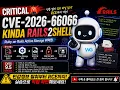 CVSS 9 5 CVE-2026-66066 KindaRails2Shell