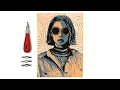 Download Lagu LINO PRINTING - Multi Block Colour Portrait Speed Art
