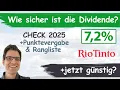 Download Lagu Rio Tinto Aktienanalyse 2025: Wie sicher ist die 7,2% Dividende? (+günstig bewertet?)