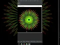 Colorful Spiral Art Python Code Visualization
