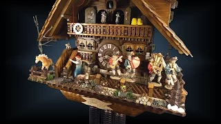 August Schwer cuckoo clocks Guts Hof Estate Chalet