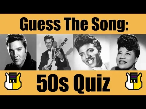 Download MP3 Guess The Song: 50s! | QUIZ