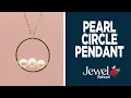 Beginner Jewelry Making A Pearl Circle Pendant Jewelry 101