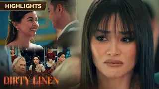 alexa says yes to aidans wedding proposal in front of sophie dirty linen w english subs