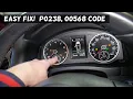 FIX CODE P0238 00568 Engine Light ON VW VOLKSWAGEN AUDI SEAT SKODA
