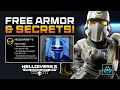 Helldivers 2 - FREE New Armor and Secrets
