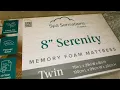 Spa Sensations by Zinus Serenity Memory Foam Mattress