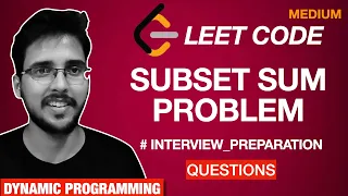 Subset Sum Problem Dynamic Programming Tutorial in Hindi Complete DSA Course Hello World