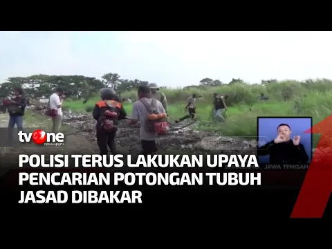 Sisir Lokasi Jasad Terbakar, Polisi Temukan Tulang & Jam Tangan