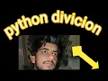 Division operator in python Beginner python course