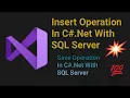 Insert Operation In C Save Button In C