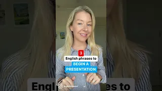 3 Phrases To Begin A Presentation Shorts 