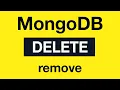 MongoDB Delete Queries 04 remove