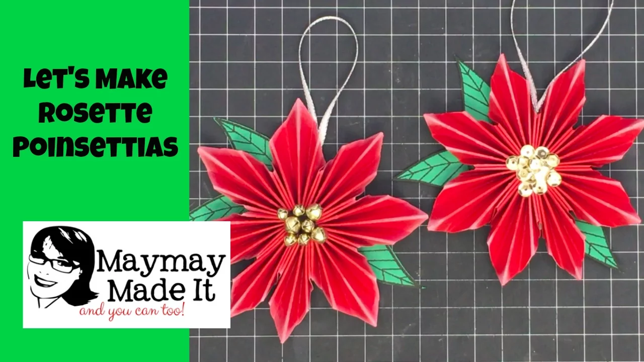 Rosette Poinsettias Tutorial