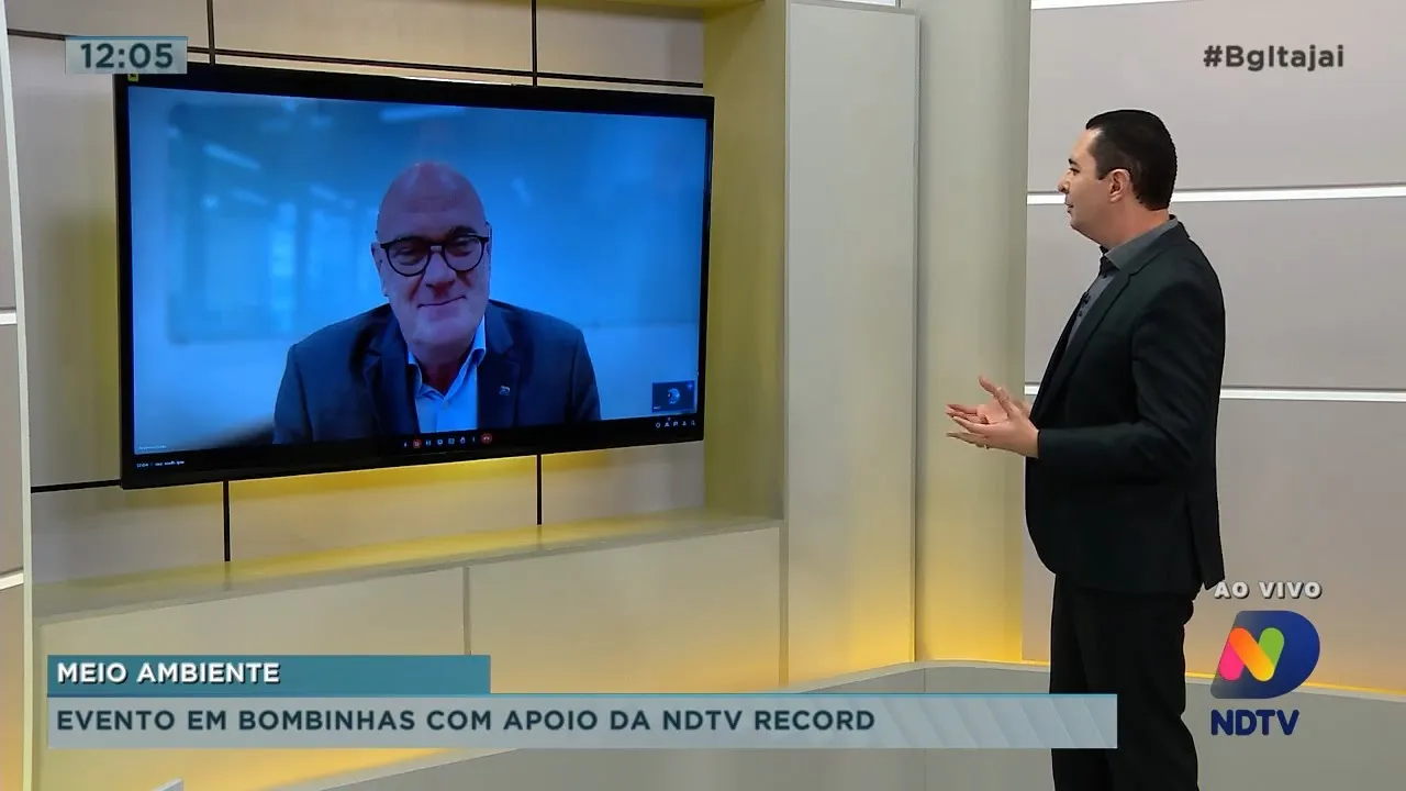 Meio Ambiente: evento em Bombinhas com apoio da NDTV Record