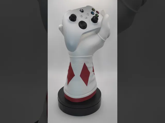 Red Black Blue Ranger Gaming Stand - Hands of Power - Mas Fuego 3D Productions video thumbnail