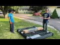 We Bought A 5x10 ft Retriever Lodge Expandable Dog Kennel From TSC For Our Cats Just A Family Vlog