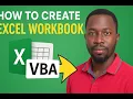 How to Create Excel Workbook Using VBA Easy Excel VBA Tutorial for Beginners