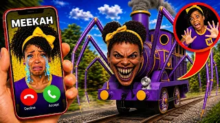 CURSE of MEEKAH TRAIN EATER — RACHEL.EXE, Blippi.exe Transforms into the TRAIN EATER!