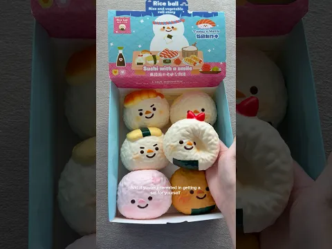 IM OBSESSED with these Lisa rice ball squishies!
