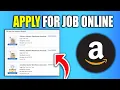 How To Apply for Amazon Job Online - New Method