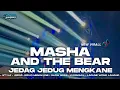 Download Lagu DJ MASHA AND THE BEAR JEDAG JEDUG MENGKANE VIRAL TIKTOK • BONGOBARBAR