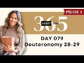 Day 079 Deuteronomy 28-29 Daily One Year Bible Study Bible Reading with Commentary