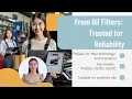 Understanding oil filter cross reference