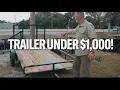 Carry-On 5x8 Utility Trailer UNDER 1 000