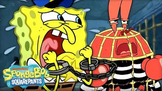 Every Time SpongeBob Went To Jail SpongeBob