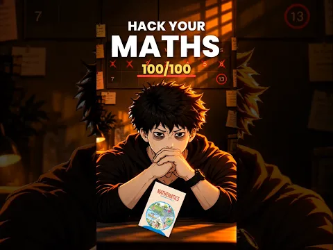 how to study maths like a hacker β οΈ| Maths 100/100 Scoring strategy | #maths