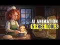Top 5 Free AI Generators For Cartoon Animations Unlimited No Watermark