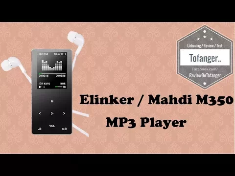 Download MP3 Elinker ou Mahdi M350 : lecteur MP3 et MP4