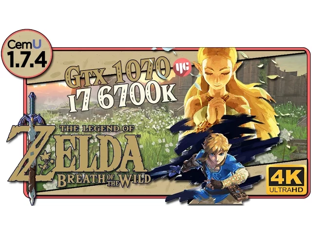 Full Playable Zelda BOTW [Cemu 1.7.4] (Read Vid Description)