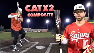Hitting with the 2025 Marucci CATX2 COMPOSITE USSSA Baseball Bat Review