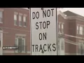 A warning from Metra after two drivers had to bail from cars stalled on tracks