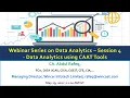 Webinar Series on Data Analytics - Session 4