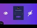 How To Create a Login Form with Password Show Hide - With Source Code